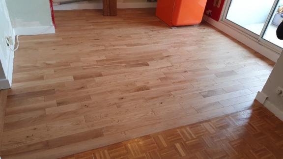 Pose de parquet